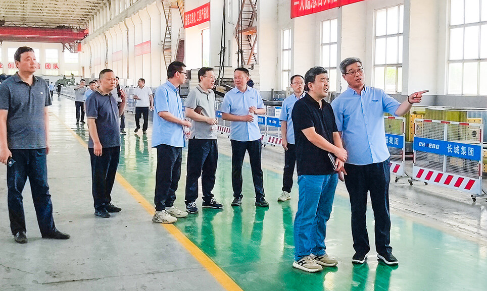 政企校聯(lián)動促發(fā)展 高端制造謀新篇，熱烈歡迎哈爾濱工業(yè)大學(xué)考察團(tuán)蒞臨長城鑄鋼調(diào)研指導(dǎo)